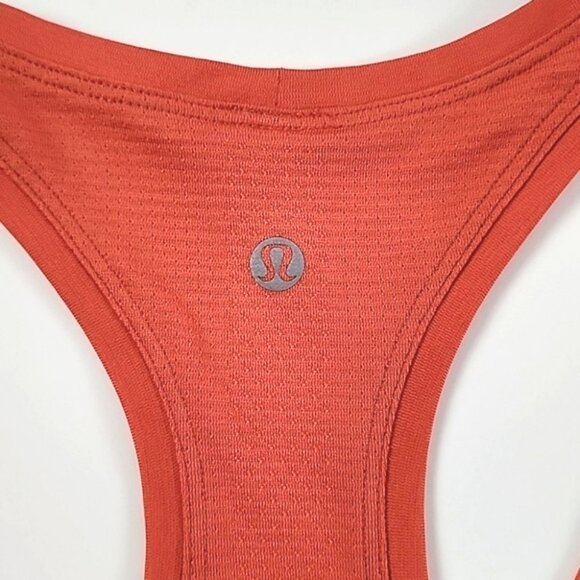 Lululemon Swiftly Tech Racerback Tank Top 2.0 Race Length Autumn Red Size 12 - Picture 10 of 15